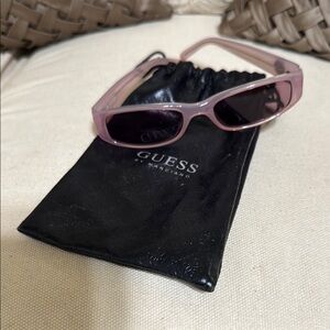 Guess Pink Sunglasses with Gradient Lenses
